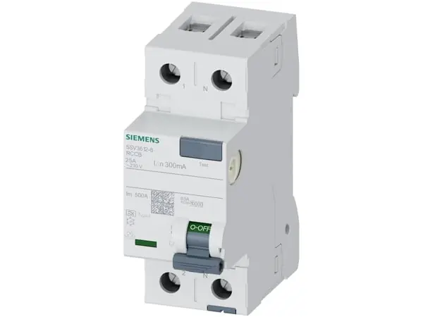 Loppuunmyynti Siemens 5SV36126 FI-turvakytkin A 2-napainen 25 A 0,3 A 230 V FI-turvakytkin A 2-napainen 25 A 0,3 A 230 V