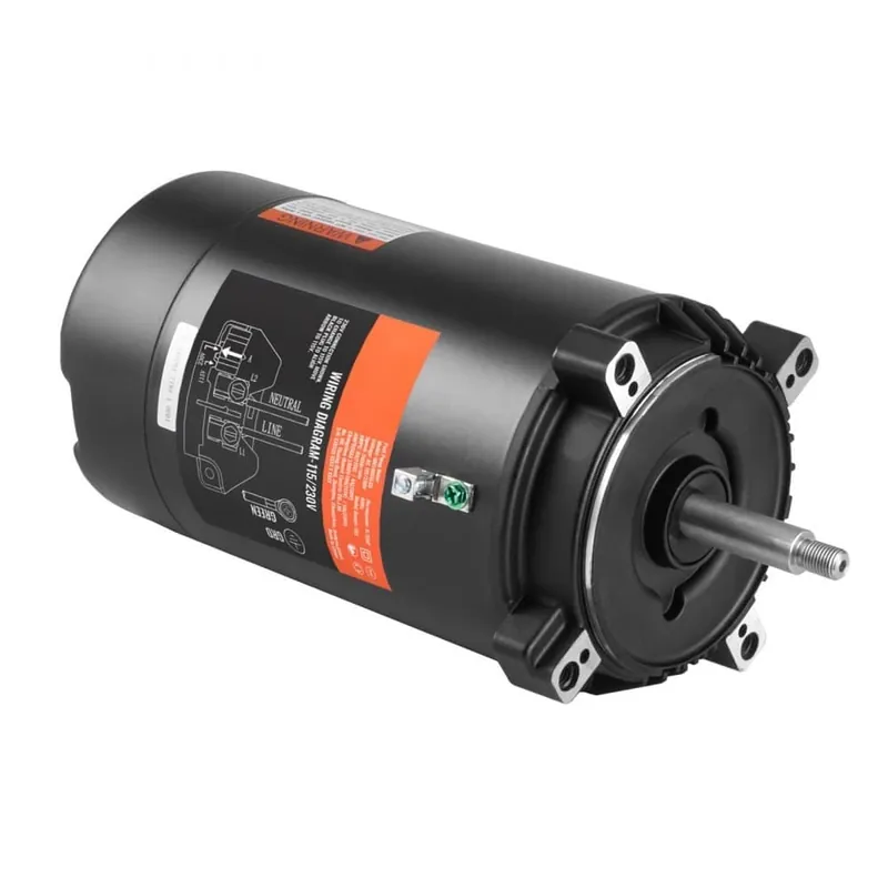 0,75HP allaspumppumoottori 115/230V, 8/4 A, 56J, 3450RPM, 80μF/250V kondensaattori - Tehokas ja kestävä! Alkuperäinen