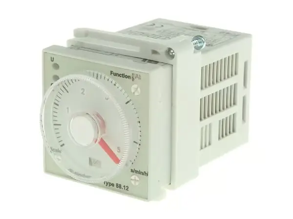 Loppuunmyynti Finder-monitoimiaikarele, sarja 88 88.12.0.230.0002 24 - 230 V DC/AC 2 CO-kosketinta 5 A 250 V/AC/max. 400 V/AC (AC1) (88.12.0.230.0002)