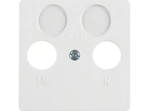 Uutuus Berker 148609, Valkoinen, Termoplastinen, Tavanomainen, Berker, Kiiltävä, IP44