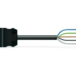 WAGO Winsta® Liitäntäkaapelin urosliitintön pää 5G1,5 mm² 6 metriä, sininen, halogeeniton Lähetetään Heti