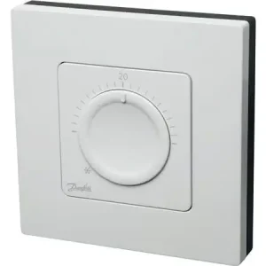 Danfoss IconTM WD, drejeknap - Danfoss IconTM WD, trådløs gulvvarmetermostat med drejeknap Uutuus