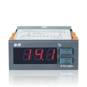 Voltcraft lämpötilansäädin ETC-200+ 230 V/AC Lähdöt 2 relettä 230 V/AC / 10 A Asennusmitat 71 x 30 mm Osta Verkossa
