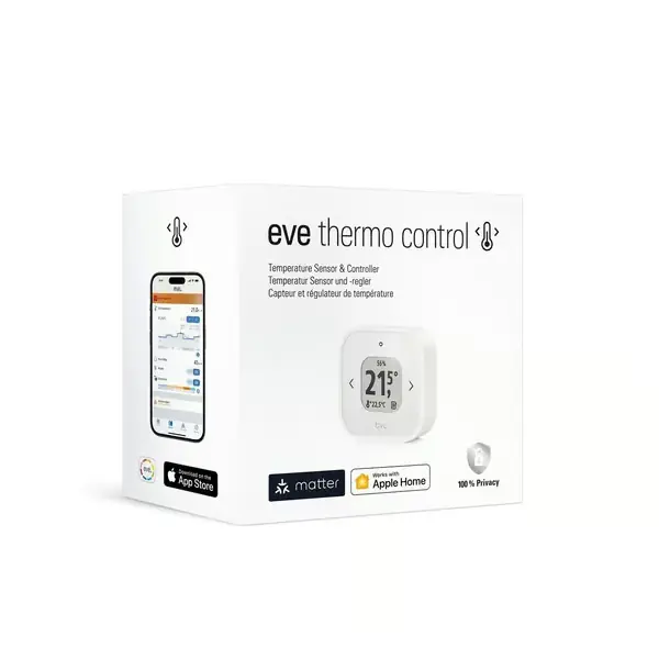 Eniten Myyty eve-systems-gmbh Eve Thermo Control Termostaatti E-Ink-näytöllä