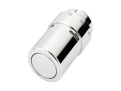 Danfoss RAX - Patteritermostaatti - kaapelointi - kromi Vain Rajoitetun Ajan