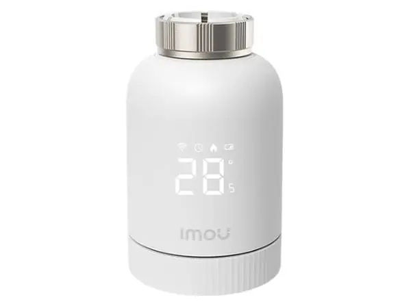 Imou TRV1, Digitaalinen termostaatti, Huone, ZigBee, Valkoinen, 100 m, Paristo Vain Rajoitetun Ajan