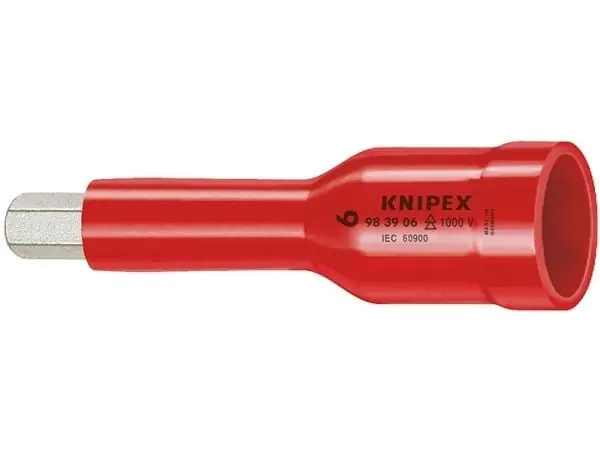 Knipex 98 39 05, Yksittäinen kohde, Pistorasiasovitin, Terästä, 1 kpl Asiakkaiden Suosikki