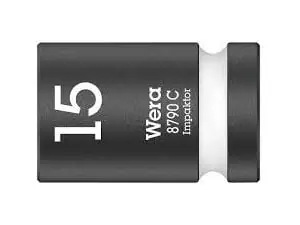 Wera 05004572001 Hylsy 15 mm 1 kpl 1/2 Suoraan Valmistajalta