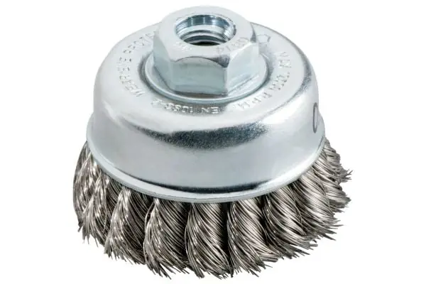 Tarjous Metabo 623804000, Kuppiharja, 6,5 cm, Mikä tahansa tuotemerkki, Hopea, M10, 0,5 mm