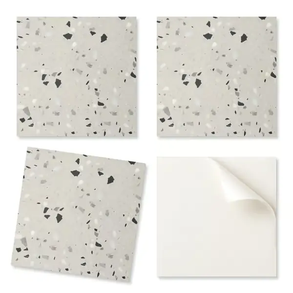 Vinyylilaattasetti painatuksella, valmis asennettavaksi, kuvio pienillä palasilla, 9x30x30 cm Pakollinen (Must-Have)