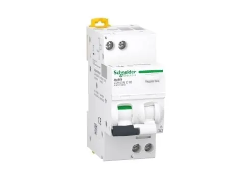 Lähetetään Heti SCHNEIDER ELECTRIC Acti9 Yhdistelmäkytkin iCV40N 1P+N 10A C 30mA 6kA, luokka A, 36 mm