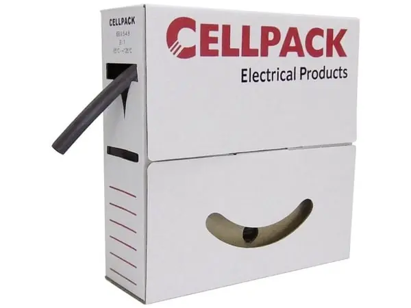 Tilaa Nyt CellPack 203792 Kutistusputki ilman liimaa Ruskea 24 mm 8 mm Kutistumisnopeus 3 1 4 m 4 m