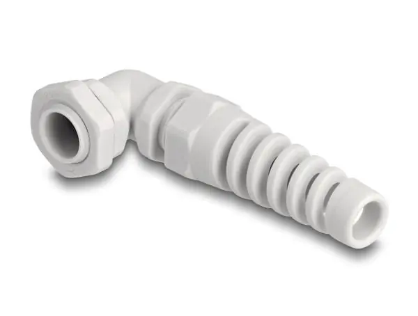 DeLOCK 60582, harmaa, muovi, 1 kpl, kulmikas, PG9, 8 mm Alennus