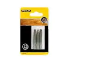 Stanley STA61043-XJ, 3 kpl, Pozidriv, PZ1/2/3, 25 mm, Kahdeksankulmainen Ilmainen Palautus