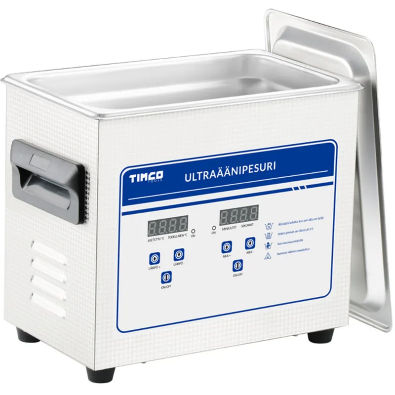 Ultraäänipesuri Timco 3,2 l INOX Osta Nyt