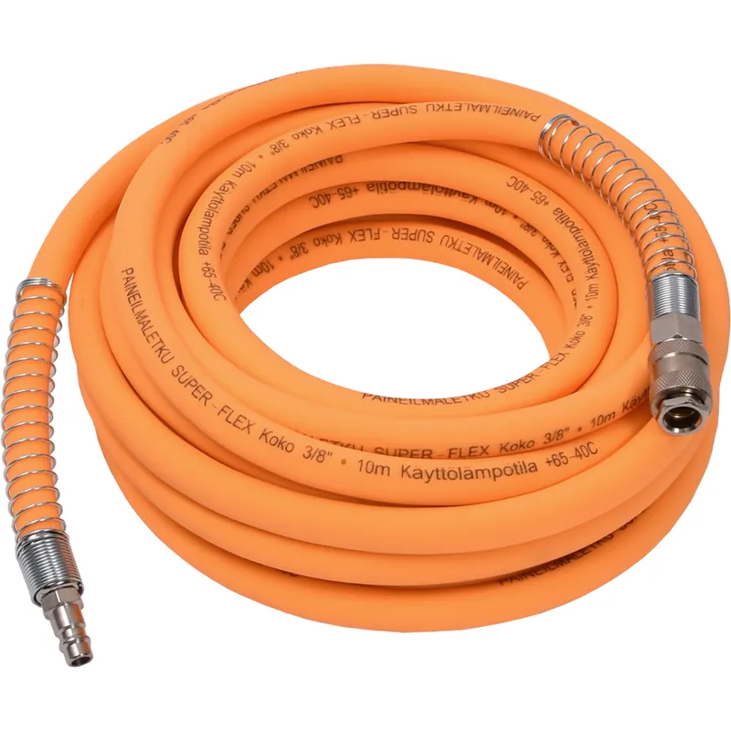 Paineilmaletku 3/8" x 10 m Superflex oranssi Viimeinen Mahdollisuus