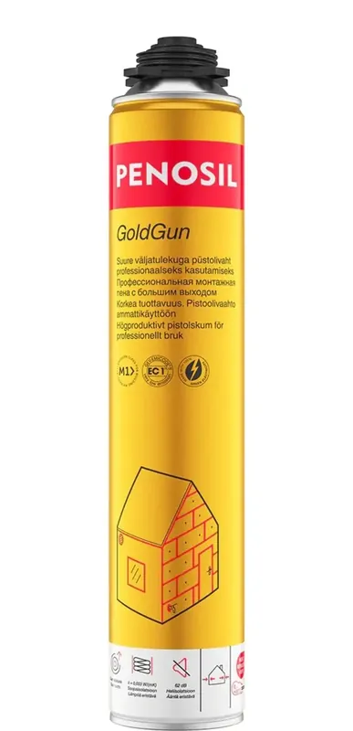 Pistoolivaahto 750 ml Penosil Goldgun Foam Pikatoimitus
