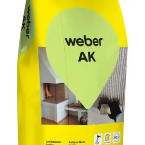 Weber AK Antiikkilaasti 1,5mm 20kg Vain Rajoitetun Ajan