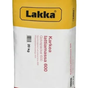 Karkea lattiamassa 600 20kg Lakka Loppuunmyynti