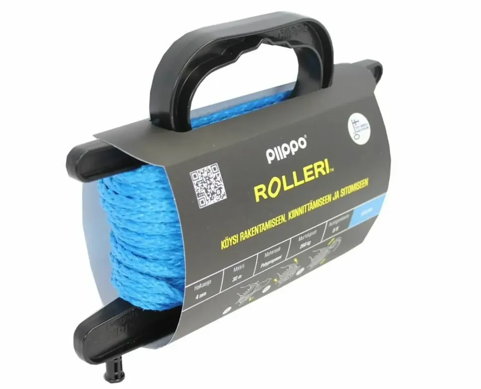 Korkea Laatu Rolleri palmikoitu polypropeeni 4mm x 30m