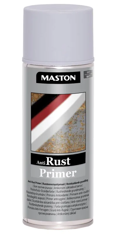 Spraymaali Rust-primer harmaa 400ml Rajoitettu Tarjous