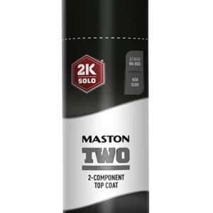 Maston Spray Two 2K syvänmusta RAL9005 Paras Hinta
