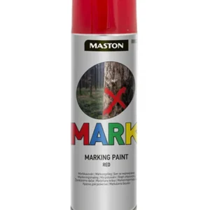 Ajankohtainen MERKKAUSVÄRI SPRAY PUNAINEN 500ML MASTON