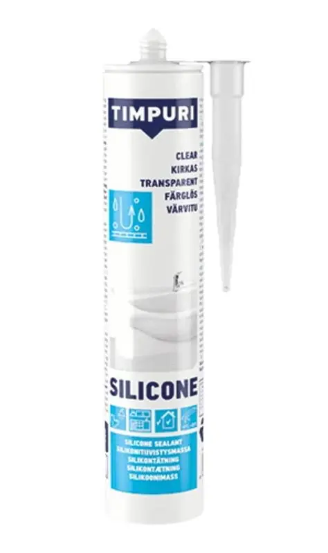 Tukkuhinta SILIKONI 310ml VÄRITÖN Q4 TImpuri