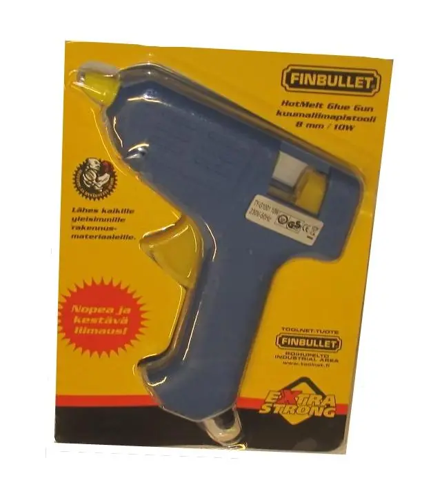Uusi Malli KUUMALIIMAPISTOOLI 8MM 10W FINBULLET