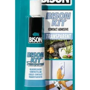 YLEISLIIMA BISON Kit Contact Adhesive transp 50 ml Paras Hinta
