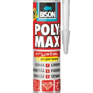 RAKENNUSLIIMA BISON Polymax Crystal Express 300 g Älä Missaa