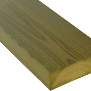Heti Saatavilla Terassin runkopuu 48x148x4200mm, kestopuu, A, vihreä