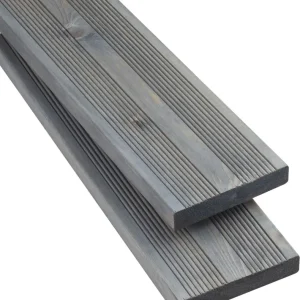 Terassilauta 28x145x4200mm, öljytty kestopuu, AB, harmaa Osta Verkossa