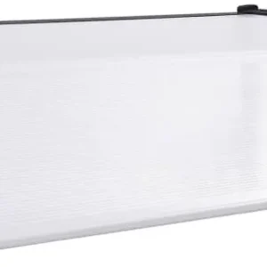 Viikonlopputarjous Ovikatos musta ja läpinäkyvä 120x80 cm pc