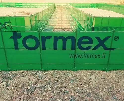 Anturamuotti Formex 250x500x5000mm teräkset 3xT8 Uusi Malli
