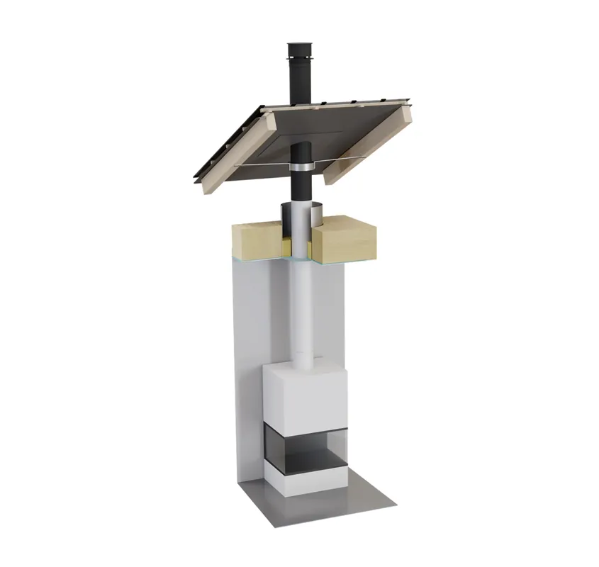 Schiedel Permeter Smooth Teräspiippu Ø200mm Kausialennus