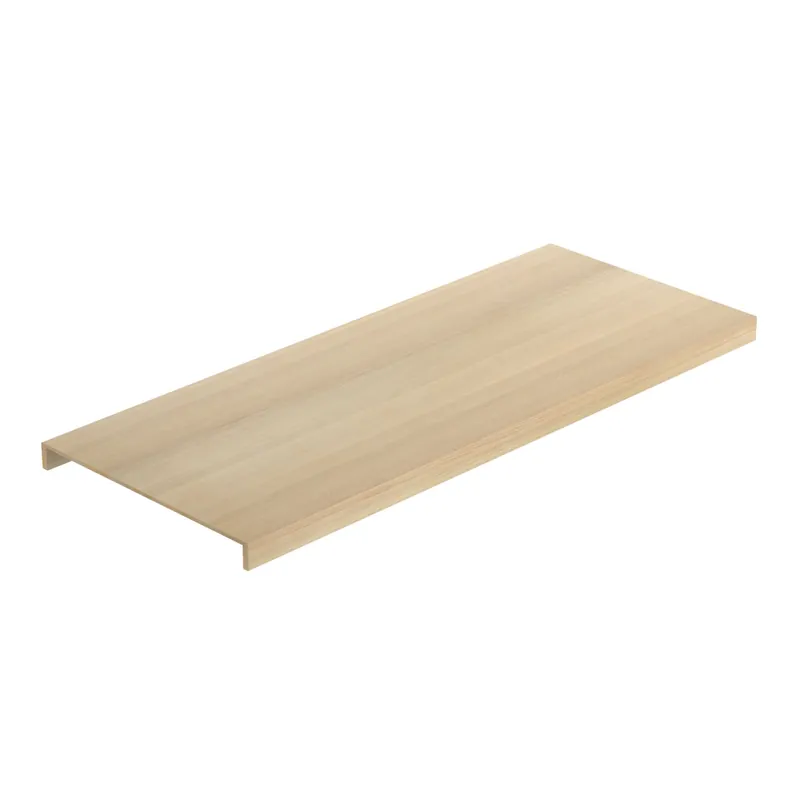 Porrasaskelma Lundbergs Premium 590mm kaksoisaskelma Nordic White eri leveyksiä Sertifioitu
