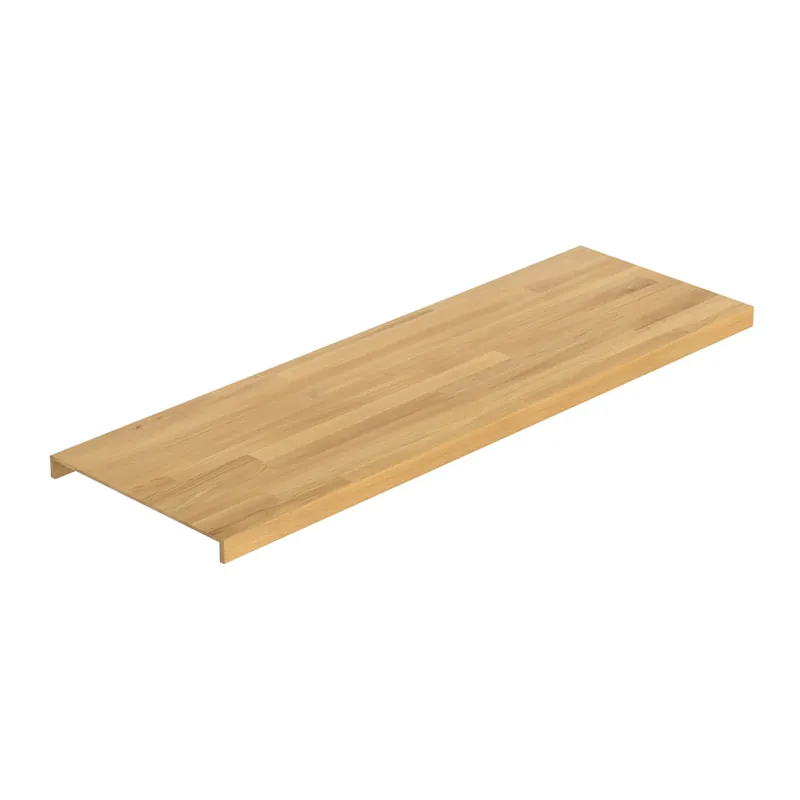 Eniten Myyty Porrasaskelma Lundbergs Classic 590mm kaksoisaskelma tammi öljytty eri leveyksiä