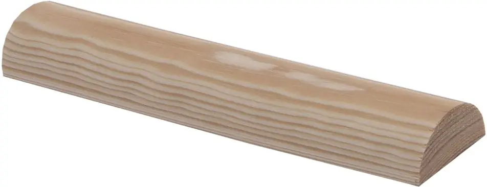 Höylälista Maler Hobby puolipyöreä 16x33x1000mm puuvalmis Heti Saatavilla