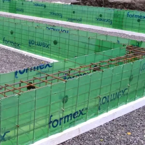 Anturamuotti Formex 350x1000x5000mm teräkset 3xT8 Pikatoimitus