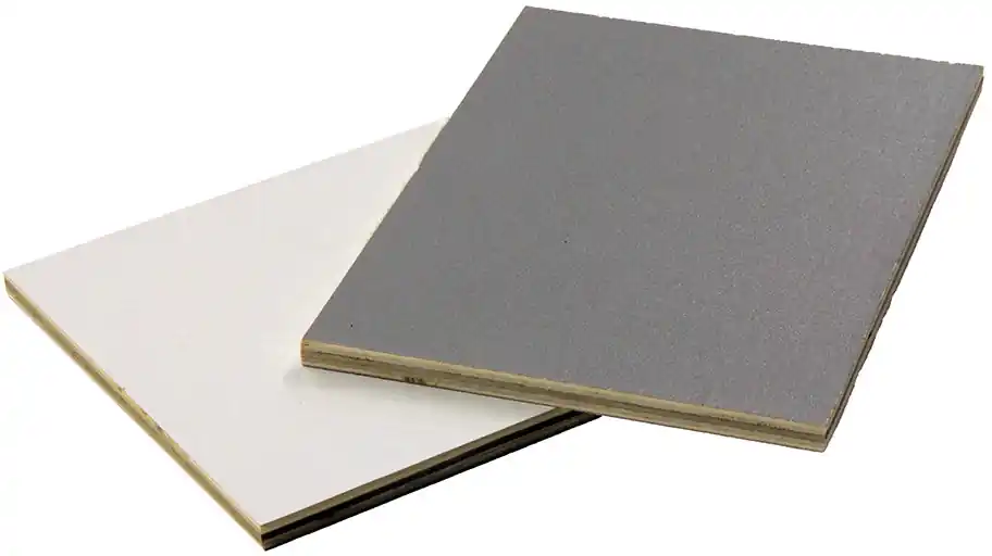 Alennettu Hinta Melamiinikalvolevy 1220x2440mm, valkoinen/harmaa, 2.977m2, eri paksuuksia