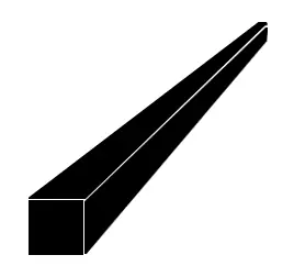 Suosittu Neliötanko teräs 16x16 mm S235JR pituus 6 m