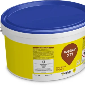 Aito Akryylimaali Weber 771 valkoinen 15 l