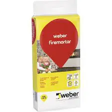 Weber fire mortar 15 kg Alkuperäinen