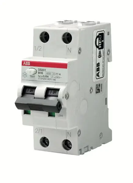 ABB DS201-C10A30 VIKAVIRTAJOHDONSUOJA 30mA 10A 2-NAP C - 3211154 Ilmainen Palautus